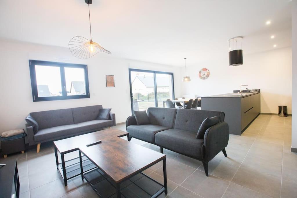 Villa En Bord De Mer Spa / Sauna Bretteville-sur-Ay Exteriör bild