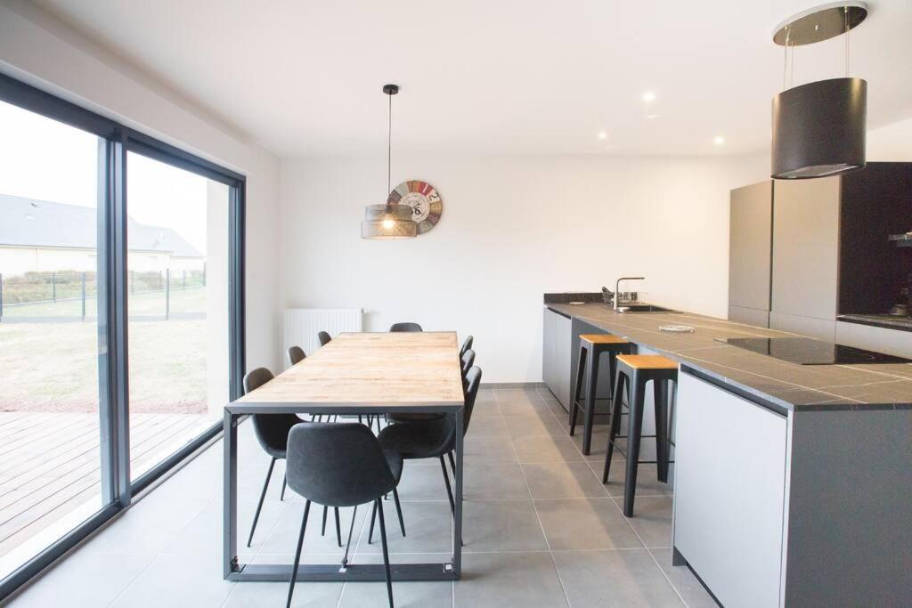 Villa En Bord De Mer Spa / Sauna Bretteville-sur-Ay Exteriör bild
