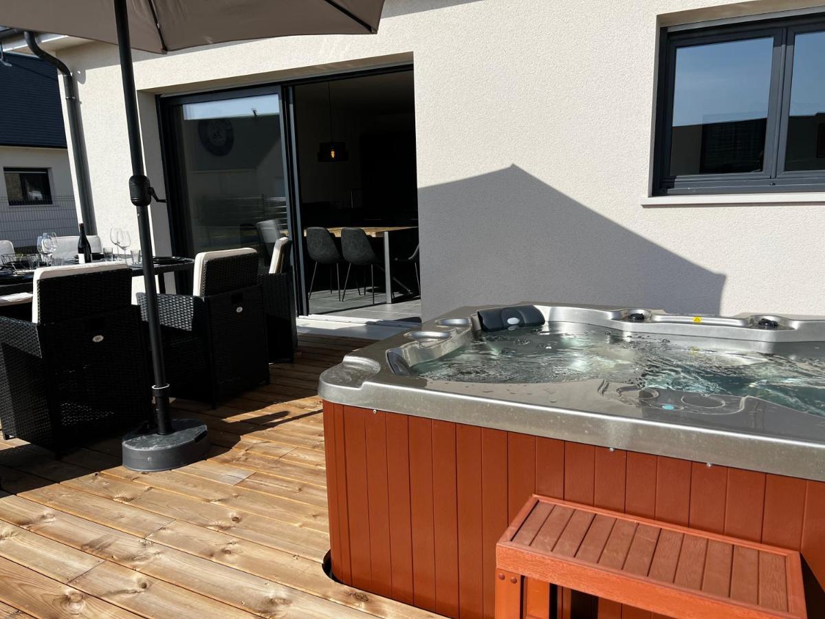 Villa En Bord De Mer Spa / Sauna Bretteville-sur-Ay Exteriör bild